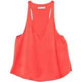 Top con scollo a u in rosso Blazé milano - donna 