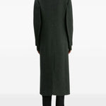 Cappotto in lana in verde Victoria beckham - donna 