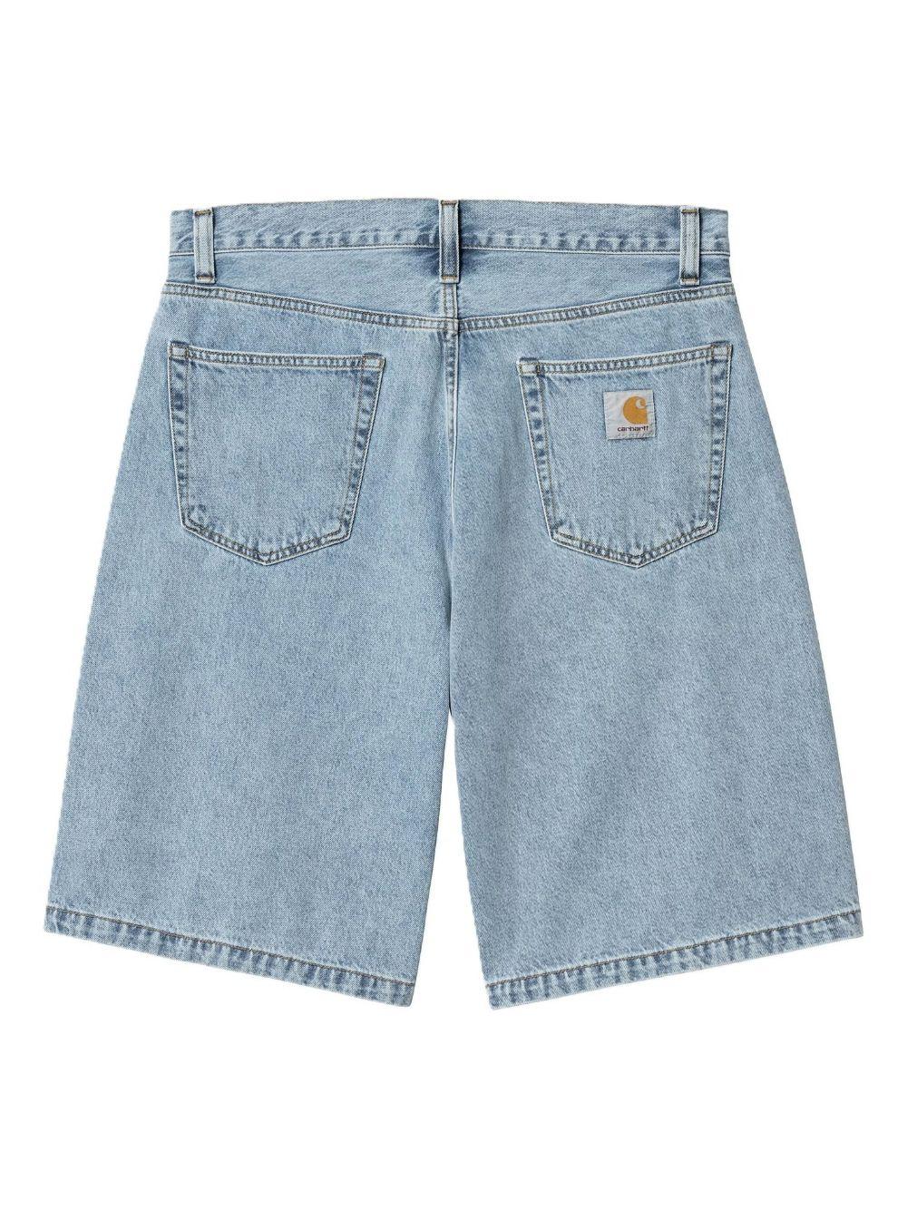 Bermuda in denim landon in blu carhartt wip - uomo 