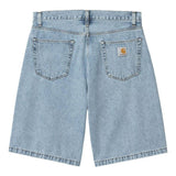 Bermuda in denim landon in blu carhartt wip - uomo 