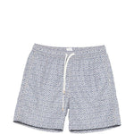 Pantaloncini da bagno con motivo geometrico in blu Eleventy - uomo 