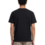 T-shirt a maniche corte in nero 