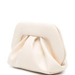 Clutch bios piccola in avorio Themoirè - donna 