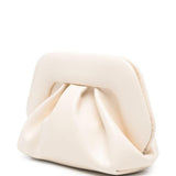 Clutch bios piccola in avorio Themoirè - donna 