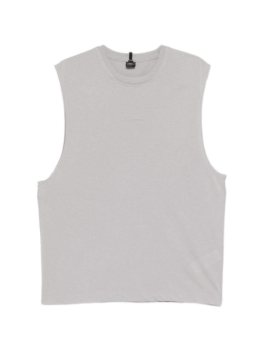Top smanicato in grigio Oakley - uomo 
