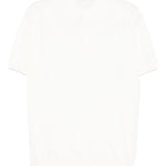 Polo in cotone in bianco Caruso - uomo 