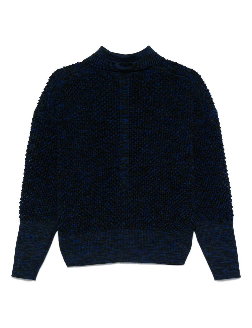 Cardigan Lattice in blu CFCL - uomo 