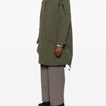 Giacca con cappuccio e zip in verde Jg1 - uomo 