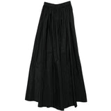 Gonna lunga arricciata in nero Elie Saab - donna 