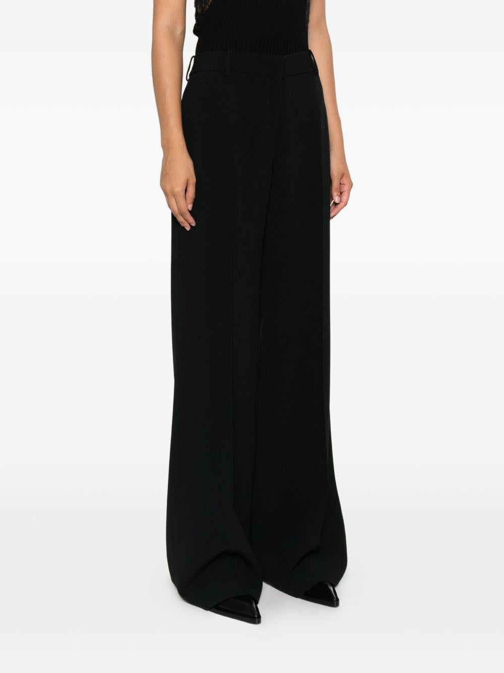 Pantaloni sartorial in nero Ermanno Scervino - donna 