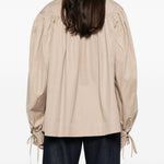 Top a collo alto Catya in beige Dries van noten - donna 