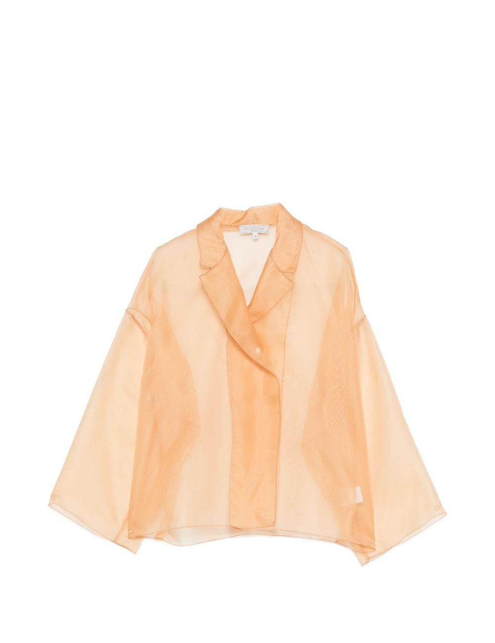 Giacca semi-trasparente emma in beige Antonelli - donna 