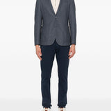 Pantaloni con coulisse in blu navy Eleventy - uomo 