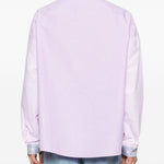 Camicia con logo in lilla Marni - uomo 