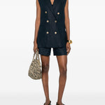 Gilet doppiopetto Smbird in blu 's maxmara - donna 