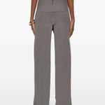 Gonna lunga con spacco in grigio Rick owens - donna 
