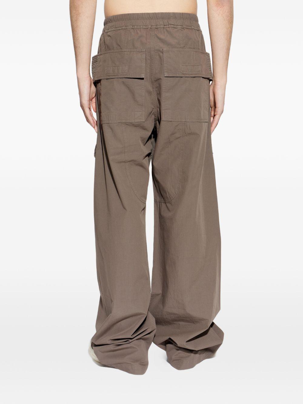 Pantaloni cargo in verde Rick owens drkshdw - uomo 