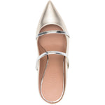 Mules Maureen in argento Malone souliers - donna 