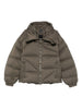 Giacca imbottita con chiusura a zip in verde Bacon - donna
