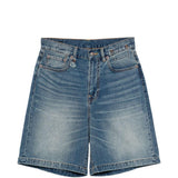 Pantaloncini di jeans a cinque tasche in blu R13 - donna 
