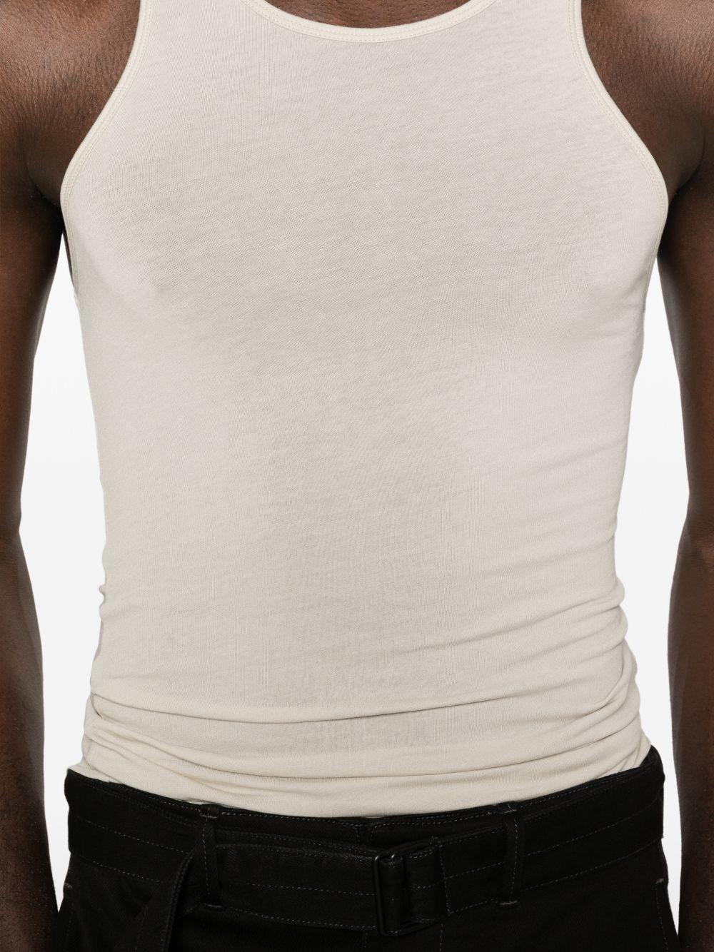 Canotta a coste muscle in avorio Entire studios - unisex 