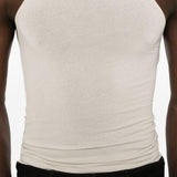 Canotta a coste muscle in avorio Entire studios - unisex 