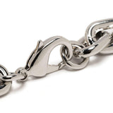 Choker bicolore a catena in oro e argento Rabanne - donna 