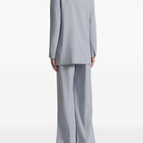 Giacca doppiopetto senza revers in azzurro chiaro Alberta Ferretti - donna 