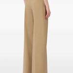 Pantaloni a gamba larga in marrone Maxmara - donna 