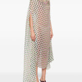Abito midi a pois con cristalli ducy multicolore Dries van noten - donna 