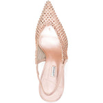 Décolleté con cristalli in rosa Le silla - donna 