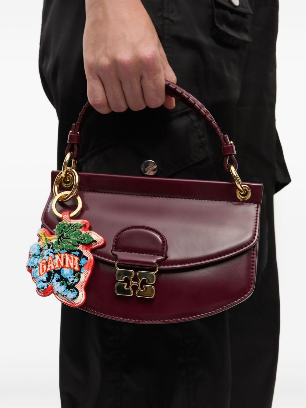 Portachiavi con logo in arancione Eleventy - uomo 