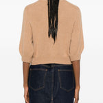 Maglione girocollo Lorelai in beige Khaite - donna 