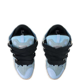 Sneakers con lacci curb  in blu Lanvin - uomo 