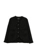 Giacca con paillettes in nero Thelaurent - donna