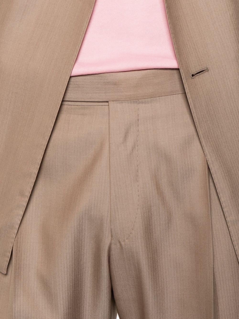 Completo doppiopetto in beige Caruso - uomo 