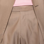 Completo doppiopetto in beige Caruso - uomo 
