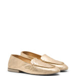 Mocassini in pelle in oro Marsell - donna 