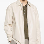 Giacca reversibile con zip in beige Kiton - uomo 