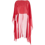Top coprispalle herve  in rosso Antonelli - donna 