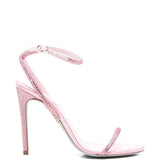Sandali con cristalli in rosa Rene caovilla - donna 