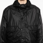 Cappotto Endurance con cappuccio in nero Barbour x kaptain sunshine - uomo 
