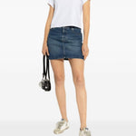 Minigonna Moss in blu A.P.C. - donna 