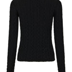 Maglione con dettaglio a catena in nero Rabanne - donna 