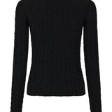 Maglione con dettaglio a catena in nero Rabanne - donna 