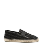 Espadrilles intrecciate a forma di penny in nero Castañer - uomo 