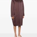 Cappotto monopetto in marrone Philosophy Di Lorenzo Serafini - donna 