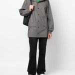 Parka con cappuccio in grigio Rains - uomo 