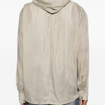 Camicia con cappuccio in grigio Our legacy - uomo 