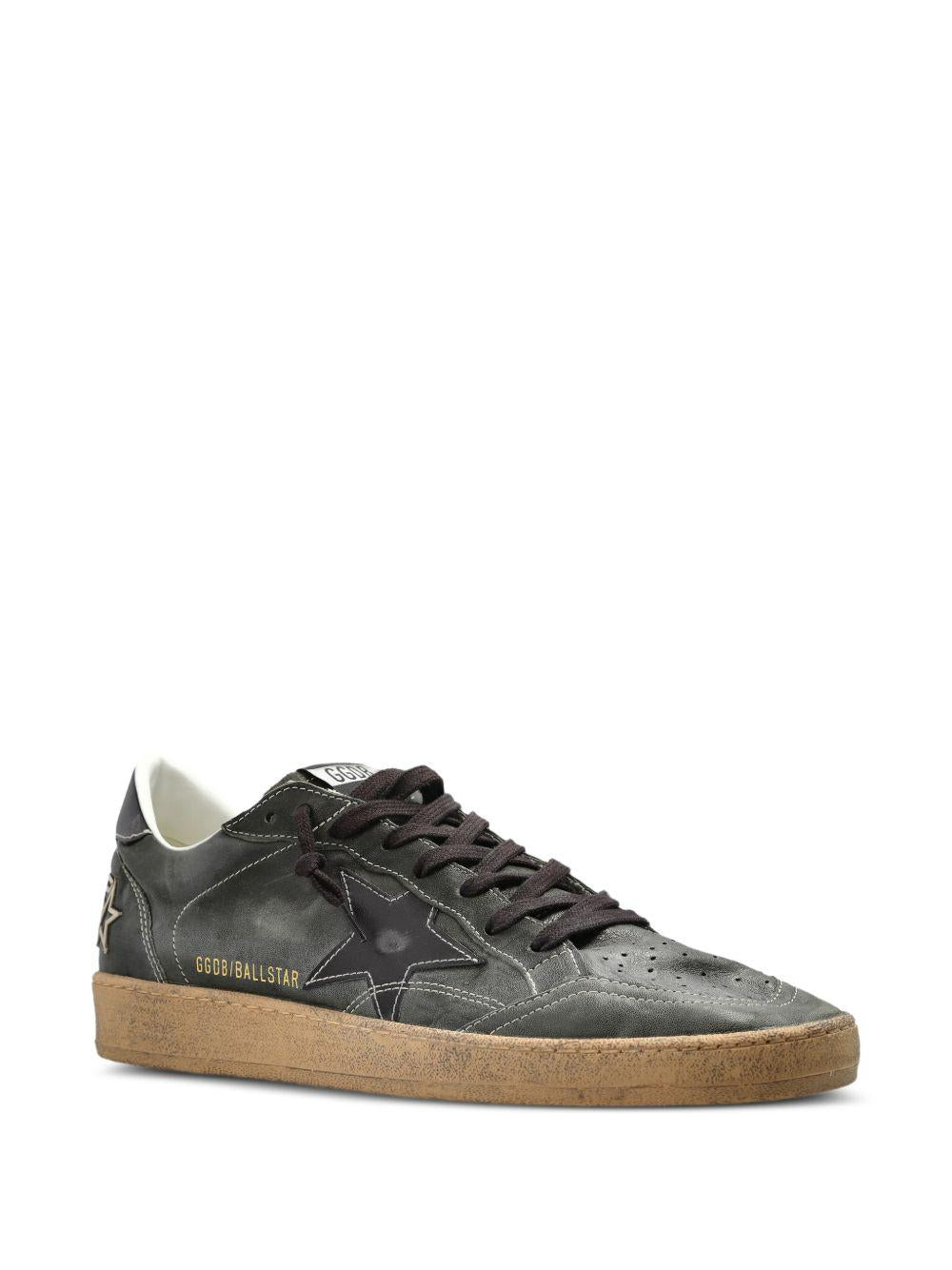 Sneakers ball star in verde Golden goose - uomo 